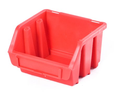 Contenitore in plastica Ergobox 1 - colore rosso - 1