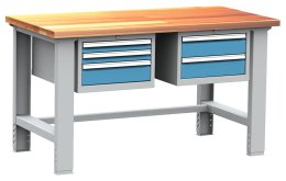 Tavolo da officina Kovos, set DPS 108