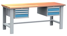 Tavolo da officina Kovos, set DPS 208