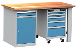 Tavolo da officina Kovos, set DPS 107