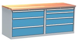 Tavolo da officina Kovos, set DPS 212