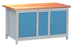 Tavolo da officina con contenitori, set DPJ 105