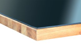 Piani di lavoro con gomma, dimensioni 1500 / 2000 x 750 mm