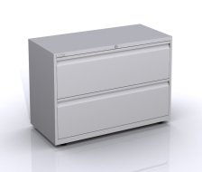 Classificatore in metallo con due cassetti SYC10/0/2