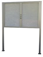 Vetrina bifacciale doppia anta HDO40 - 16 x A4