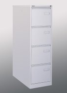Classificatore A4 - Classificatore in metallo a quattro cassetti Bisley IPCCA14