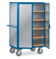 Carrello armadio con ripiani 5592, 5593 alu (2 modelli)