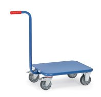 Carrello in acciaio con pianale e maniglia KF 9