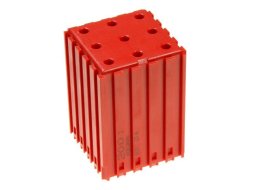 Basamento in plastica CNC per frese con gambo cilindrico da 4 mm