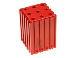 Basamento in plastica CNC per frese con gambo cilindrico da 5 mm