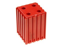 Basamento CNC in plastica per frese con gambo cilindrico da 8 mm