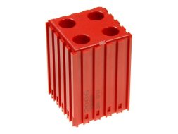 Basamento in plastica CNC per frese con gambo cilindrico da 12 mm
