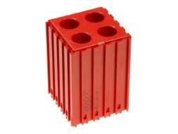 Basamento in plastica CNC per frese con gambo cilindrico da 14 mm