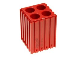 Basamento in plastica CNC per frese con gambo cilindrico da 16 mm