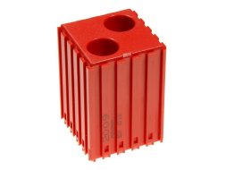 Basamento in plastica CNC per frese con gambo cilindrico da 18 mm