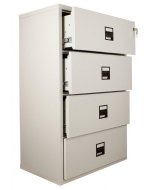 Schedario ignifugo Fireking a due file MLT-4