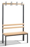 Panca spogliatoio CP 8050-100 - larghezza 1000 mm (2 modelli)