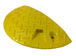 Limitatore di velocità al termine dei 10 km/h colorato