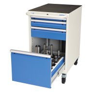 Cassettiera per utensili CNC 02.2580.RVB con attrezzatura