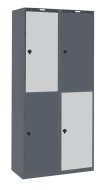 Armadio quattro ante doppia scocca EBF22-3055