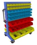 Pannelli mobili bifacciali con attrezzature piccole (6 modelli)