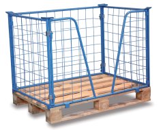 Recinzione per pallet con intaglio pa-080.023 (8 modelli)