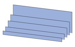 Divisione trasversale (liscia) per cassetti POLAK 75 mm