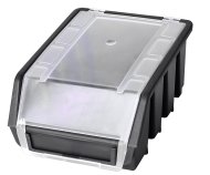 Contenitore in plastica Ergobox 2 Plus - colore nero - 1