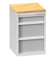 Piano in legno per cassettiere POLAK tipo ZA 27 x 27D