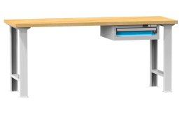 Tavoli da officina serie P, larghezza 1500, profondità 700 o 800, altezza 880 o 890 mm (6 modelli)