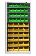 Armadio con cassette in plastica UK1-B2