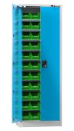 Armadio con scatole in plastica UK2-B11