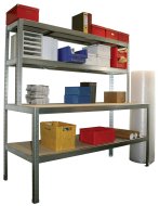 META SPEED-RACK - tavolo da imballaggio con spazio di stoccaggio (2 modelli)