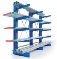 Scaffalatura cantilever MULTISTRONG M - base monofacciale (12 modelli)