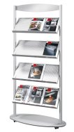 Stand pubblicitario per brochure mobili Sirius