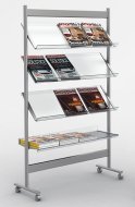Espositore per brochure in metallo tipo 6356