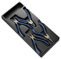Set di pinze per anelli elastici