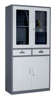Armadio con ante in vetro e cieche HDW-S-B24