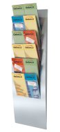 Espositore per depliant in metallo tipo 6507 Varia