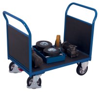 Carrello con pianale a due sponde con portata di 1000 kg sw-700.212 (4 modelli)