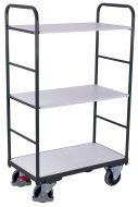Carrello antistatico, 3 ripiani sw-500.258 (4 modelli)