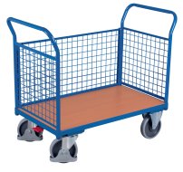 Carrello con piattaforma con tre imbottiture in filo sw-500.301 (4 modelli)
