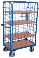 Carrello a ripiani con quattro riempitivi in ​​filo sw-500.311, sw-600.311, sw-700.311, sw-800.311 (4 modelli)
