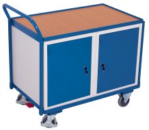 Carrello da officina con porte piene tipo sw-600.604