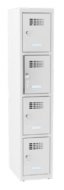 Armadio in metallo ad altezza ridotta MSum 314S larghezza 300 mm