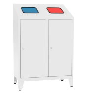 Pattumiera doppia per rifiuti differenziati MPO 02k