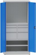 Mobile da officina con cassetti divisi e ripiano