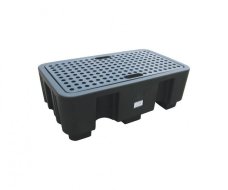 Vasca di raccolta per due botti da 200 l, volume di raccolta 250 l