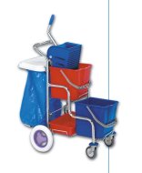 Carrello per la pulizia dei camosci