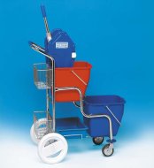 Carrello per la pulizia dei camosci